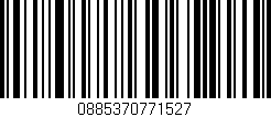 Código de barras (EAN, GTIN, SKU, ISBN): '0885370771527'