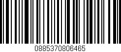 Código de barras (EAN, GTIN, SKU, ISBN): '0885370806465'