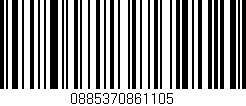 Código de barras (EAN, GTIN, SKU, ISBN): '0885370861105'