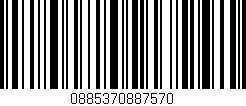 Código de barras (EAN, GTIN, SKU, ISBN): '0885370887570'