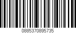Código de barras (EAN, GTIN, SKU, ISBN): '0885370895735'