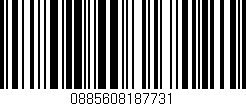 Código de barras (EAN, GTIN, SKU, ISBN): '0885608187731'