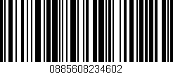 Código de barras (EAN, GTIN, SKU, ISBN): '0885608234602'