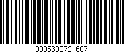 Código de barras (EAN, GTIN, SKU, ISBN): '0885608721607'
