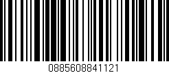 Código de barras (EAN, GTIN, SKU, ISBN): '0885608841121'