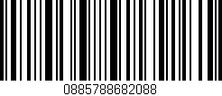 Código de barras (EAN, GTIN, SKU, ISBN): '0885788682088'