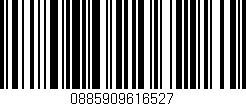 Código de barras (EAN, GTIN, SKU, ISBN): '0885909616527'