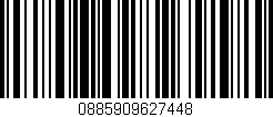 Código de barras (EAN, GTIN, SKU, ISBN): '0885909627448'