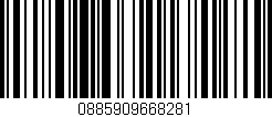 Código de barras (EAN, GTIN, SKU, ISBN): '0885909668281'