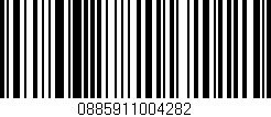 Código de barras (EAN, GTIN, SKU, ISBN): '0885911004282'