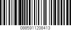 Código de barras (EAN, GTIN, SKU, ISBN): '0885911208413'