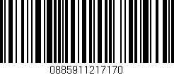 Código de barras (EAN, GTIN, SKU, ISBN): '0885911217170'