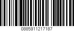 Código de barras (EAN, GTIN, SKU, ISBN): '0885911217187'