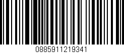 Código de barras (EAN, GTIN, SKU, ISBN): '0885911219341'