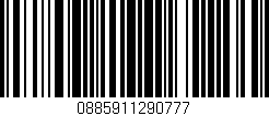 Código de barras (EAN, GTIN, SKU, ISBN): '0885911290777'