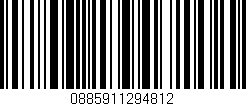 Código de barras (EAN, GTIN, SKU, ISBN): '0885911294812'
