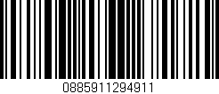 Código de barras (EAN, GTIN, SKU, ISBN): '0885911294911'