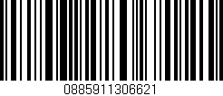 Código de barras (EAN, GTIN, SKU, ISBN): '0885911306621'