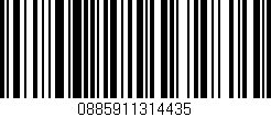 Código de barras (EAN, GTIN, SKU, ISBN): '0885911314435'
