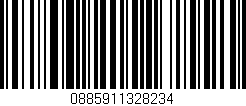 Código de barras (EAN, GTIN, SKU, ISBN): '0885911328234'