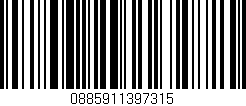 Código de barras (EAN, GTIN, SKU, ISBN): '0885911397315'