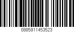 Código de barras (EAN, GTIN, SKU, ISBN): '0885911453523'