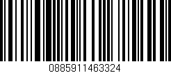 Código de barras (EAN, GTIN, SKU, ISBN): '0885911463324'