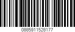 Código de barras (EAN, GTIN, SKU, ISBN): '0885911528177'