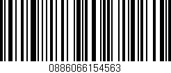 Código de barras (EAN, GTIN, SKU, ISBN): '0886066154563'