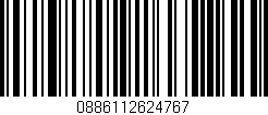 Código de barras (EAN, GTIN, SKU, ISBN): '0886112624767'