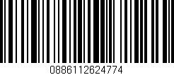 Código de barras (EAN, GTIN, SKU, ISBN): '0886112624774'