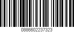Código de barras (EAN, GTIN, SKU, ISBN): '0886602237323'
