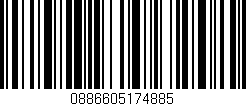 Código de barras (EAN, GTIN, SKU, ISBN): '0886605174885'