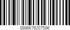 Código de barras (EAN, GTIN, SKU, ISBN): '0886678207596'