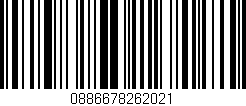 Código de barras (EAN, GTIN, SKU, ISBN): '0886678262021'