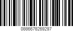 Código de barras (EAN, GTIN, SKU, ISBN): '0886678269297'
