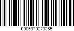 Código de barras (EAN, GTIN, SKU, ISBN): '0886678273355'