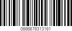 Código de barras (EAN, GTIN, SKU, ISBN): '0886678313181'