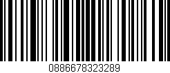 Código de barras (EAN, GTIN, SKU, ISBN): '0886678323289'