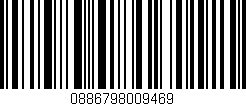 Código de barras (EAN, GTIN, SKU, ISBN): '0886798009469'