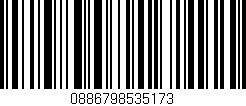 Código de barras (EAN, GTIN, SKU, ISBN): '0886798535173'