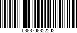 Código de barras (EAN, GTIN, SKU, ISBN): '0886798622293'