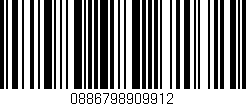 Código de barras (EAN, GTIN, SKU, ISBN): '0886798909912'
