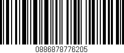 Código de barras (EAN, GTIN, SKU, ISBN): '0886878776205'