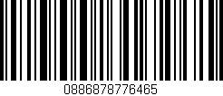 Código de barras (EAN, GTIN, SKU, ISBN): '0886878776465'