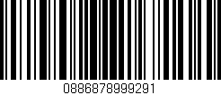 Código de barras (EAN, GTIN, SKU, ISBN): '0886878999291'