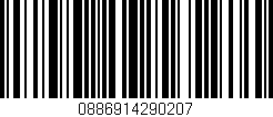 Código de barras (EAN, GTIN, SKU, ISBN): '0886914290207'