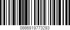 Código de barras (EAN, GTIN, SKU, ISBN): '0886919773293'