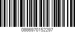 Código de barras (EAN, GTIN, SKU, ISBN): '0886970152297'