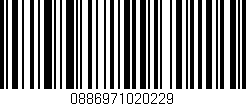 Código de barras (EAN, GTIN, SKU, ISBN): '0886971020229'